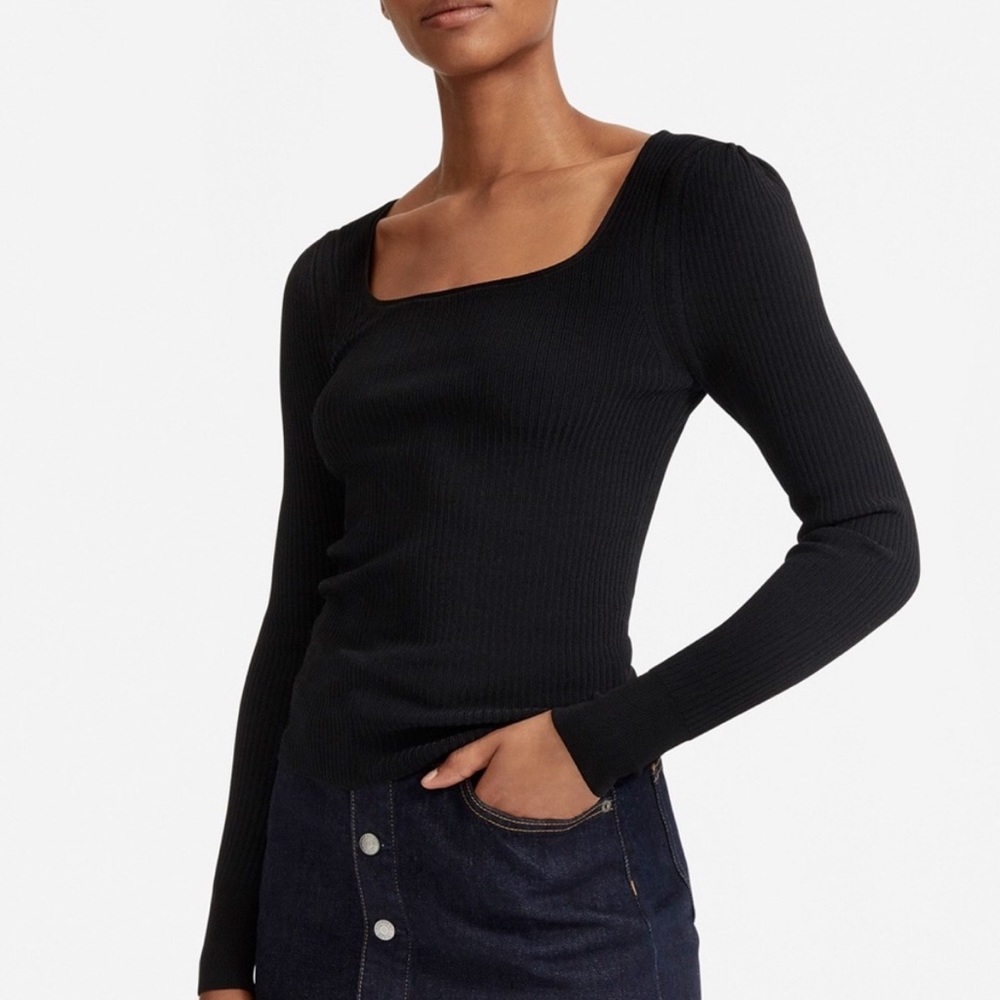 NWT Everlane Square Neck Top